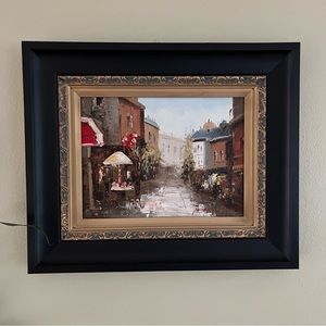 Vintage Oil on Canvas Painting
